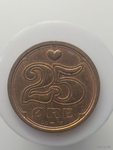 25 эре Дания 1996 год лот 43