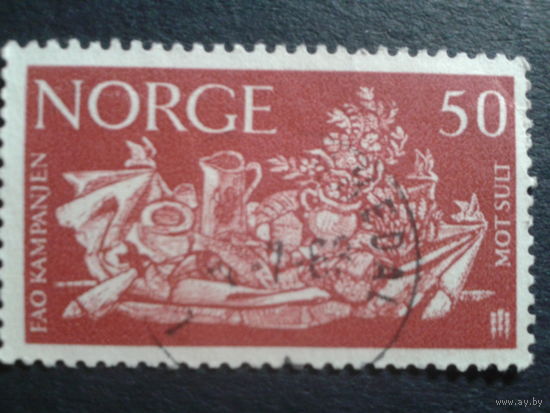 Норвегия 1963 натюрморт