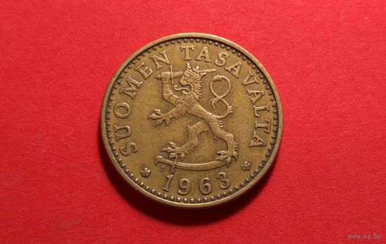 20 пенни 1963. Финляндия.
