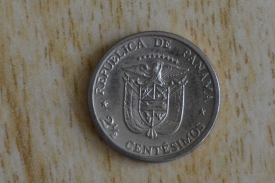 Панама 2,5 сентесимо 1973 с 1 руб