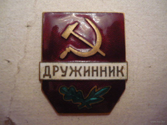 Дружинник.