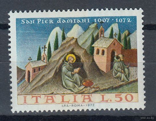 Италия 1972 Кардинал Дамиани MNH** Религия
