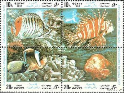 Египет 1991 Фауна. Зоопарк  Квартблок