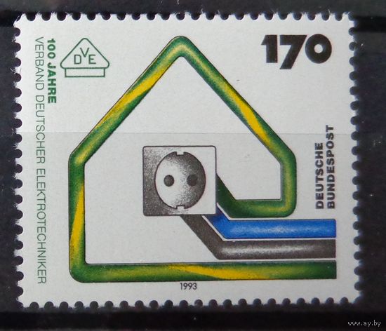 Современная Германия 1993г. Mi.1648 MNH** полная серия