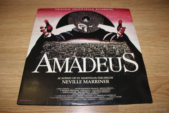 Neville Marriner Presents Wolfgang Amadeus Mozart – Amadeus (Original Soundtrack Recording) - 2Lp