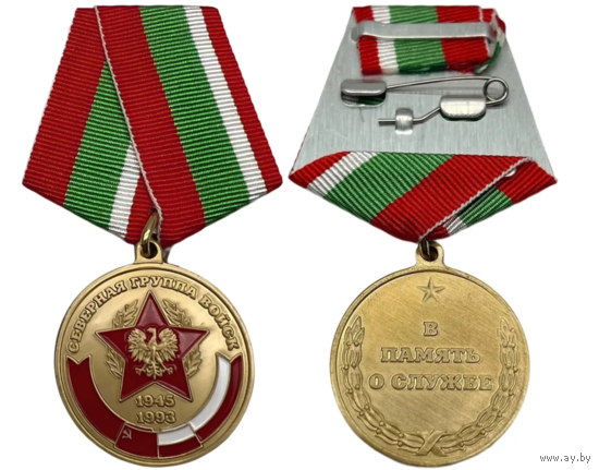 Памятная медаль Северная Группа Войск В память о службе