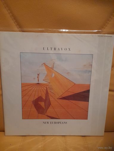 ULTRAVOX "NEW EUROPEANS" 1981  LP JAPAN CHRYSALIS WWS-81465  - ORIG - NM/EX