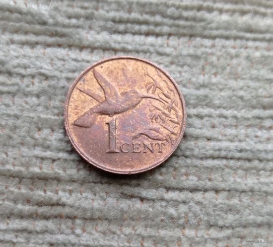 Werty71 Тринидад и Тобаго 1 цент 2002 птица колибри