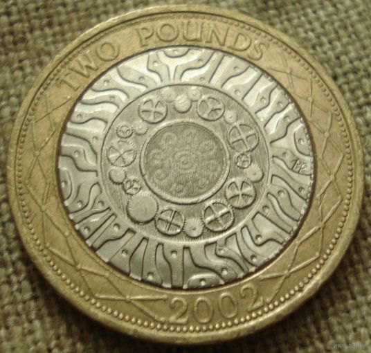 2 фунта 2002 Британия