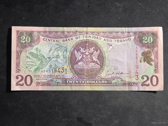 Тринидад и Тобаго 20 долларов 2002