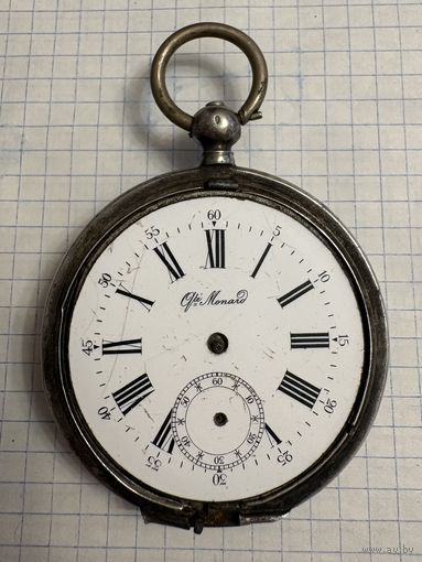 Часы 84 пробы Qte Monard . 15 камней . Швейцария