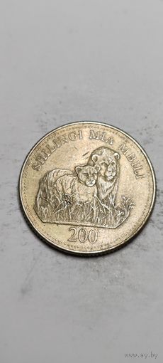 Танзания 200 шиллинг 2008