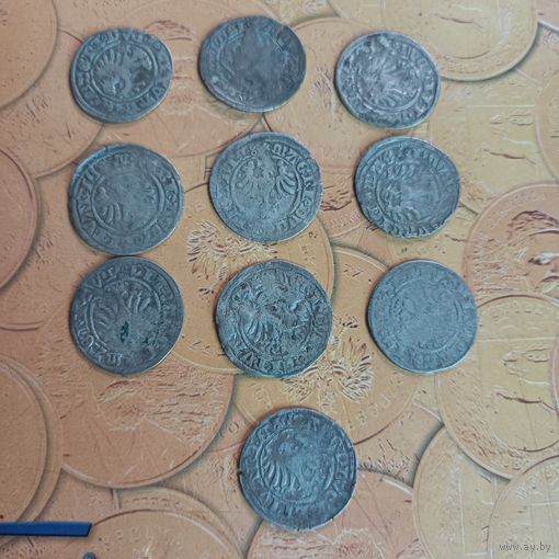 10 полугрошей Александра.