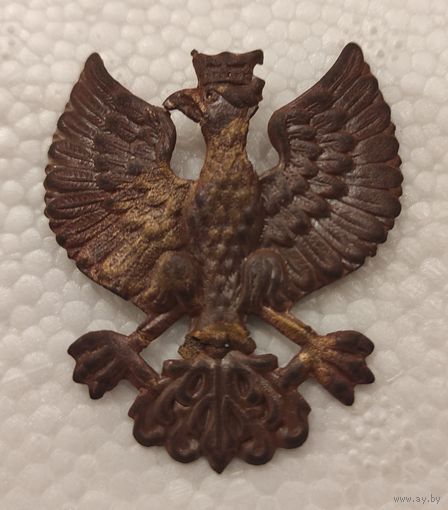 Кокарда Орёл. Польша 1919 год. РЕДКОСТЬ!!! RRR
