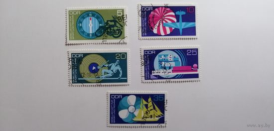 ГДР 1972. Общество спорта и технологий. Полная серия