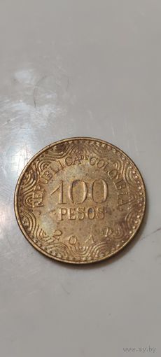 Колумбия 100 песос 2012