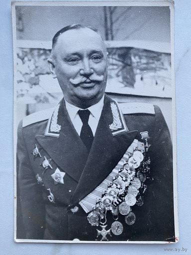 Фотография. Фото. Архив. Константинов Михаил Петрович. ГСС. Партизан. Генерал.