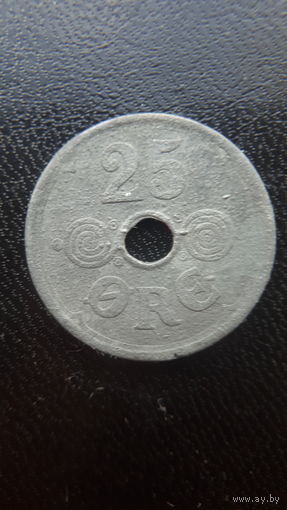 Дания 25 эре 1945 г.