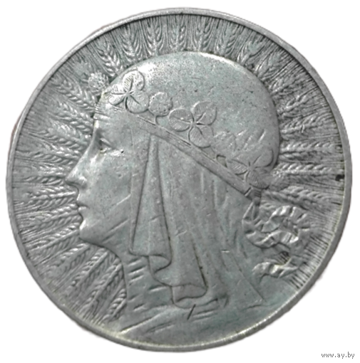 5 злотых 1934 года
