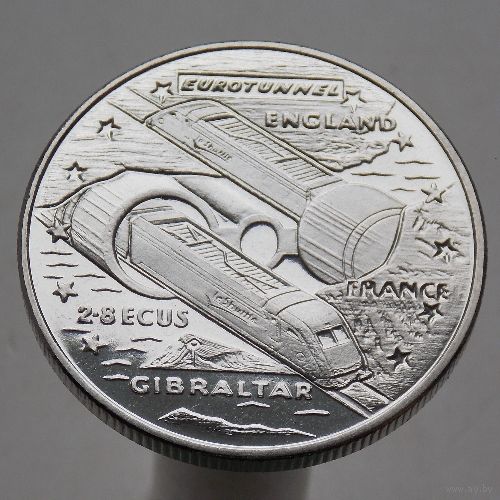 Гибралтар 2.8 ЭКЮ 1993 Евротоннель