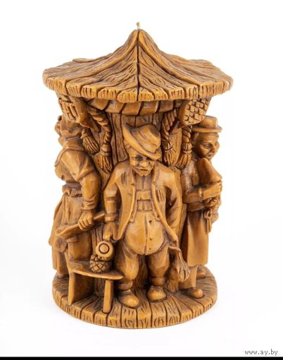 Рельефная, художественная свеча, 1958 год