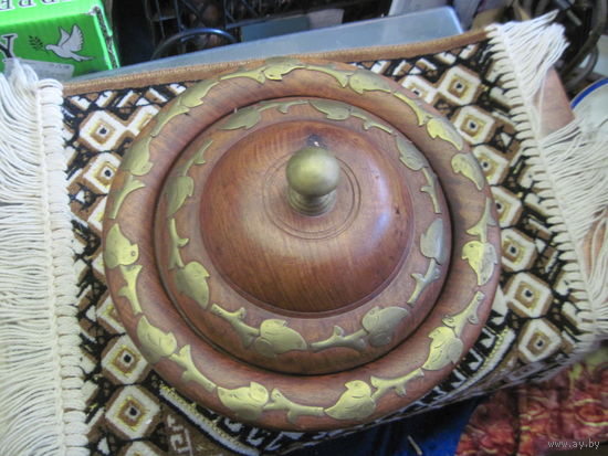 Шкатулка, конфетница, Индия.