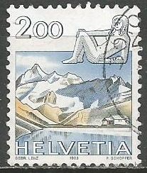 Швейцария. Знаки Зодиака. Дева. 1983г. Mi#1244.