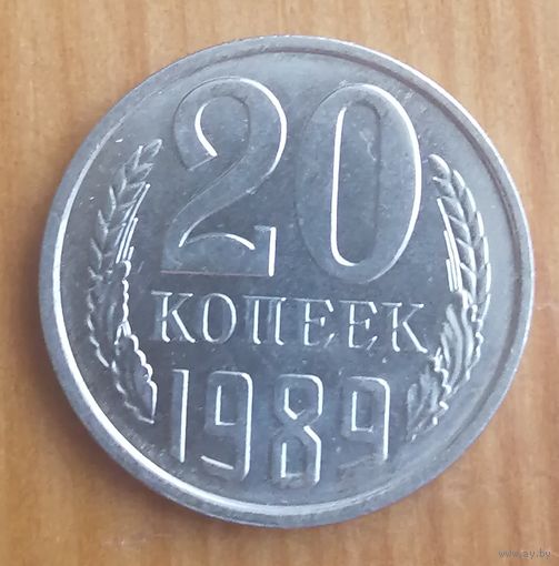 СССР 20 копеек 1989