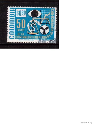 Колумбия-1973(Мих.1261) ,  гаш.,