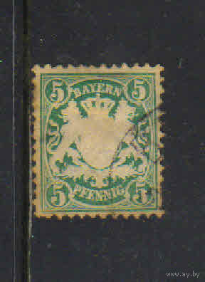 Германия Бавария Кор 1876 Герб Стандарт #38*