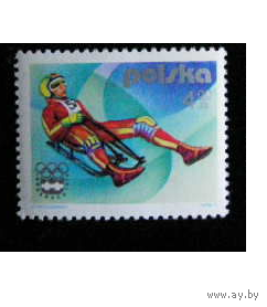 Польша 1976 Mi# 2421-2426 спорт Олимпиада MNH * * сани