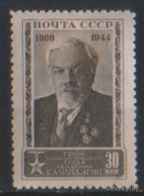 Заг. 839. 1944. Авиация. С.А. Чаплыгин. 30к. чист.