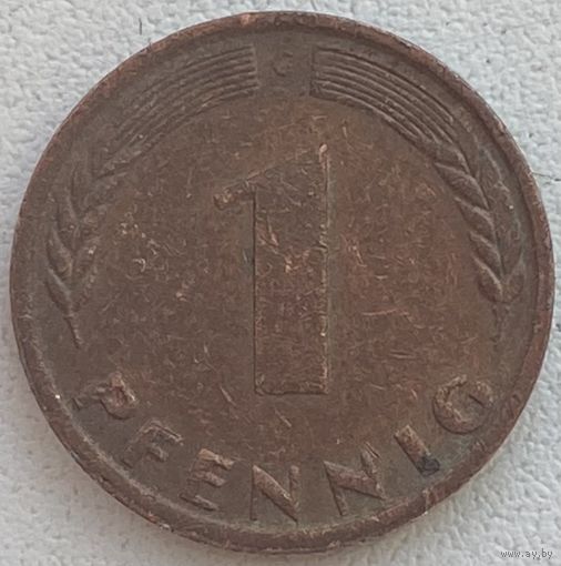 Германия 1 пфенниг 1970 г. G