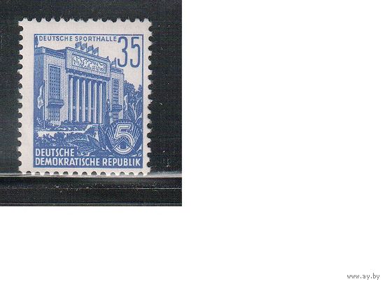 ГДР-1953,(Мих.417)  *   , Стандарт, Дворец спорта