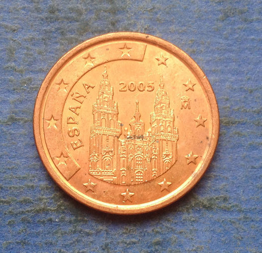 Испания 5 евроцентов 2005