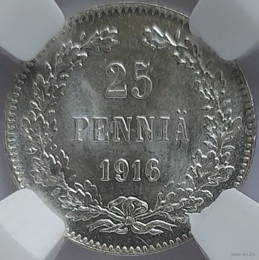 25 пенни 1916 MS-66