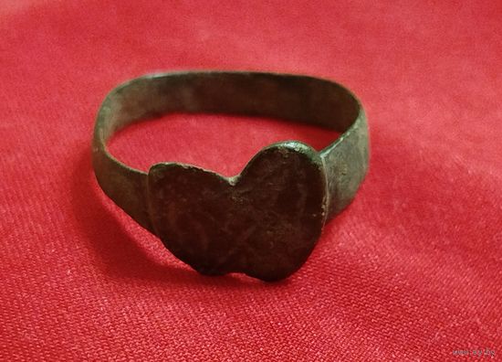 Кольцо 1812, Франция. Сабли в крест на сердце