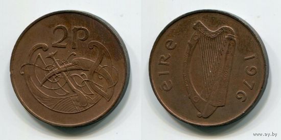 Ирландия. 2 пенса (1976)