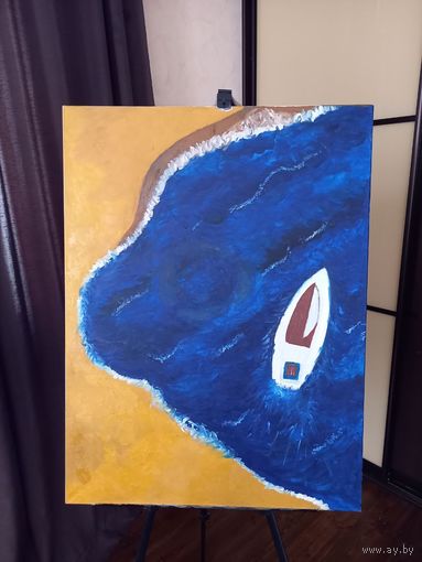 Картина "Boat" маслом