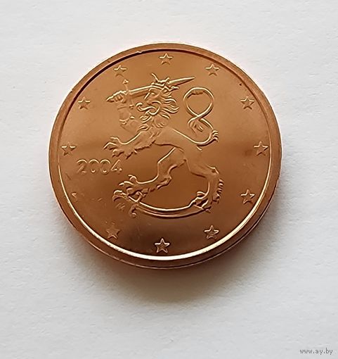 Финляндия 2 евроцента, 2004 UNC