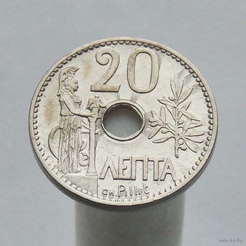 Греция 20 лепта 1912