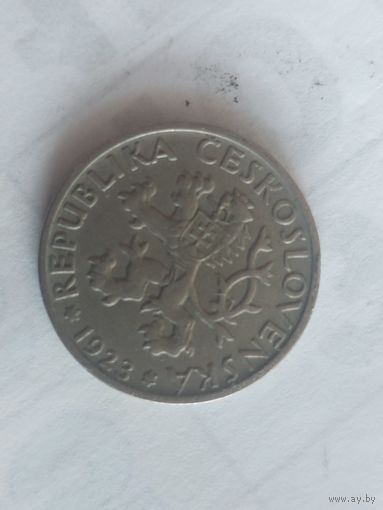 1 крона чехословакия 1923