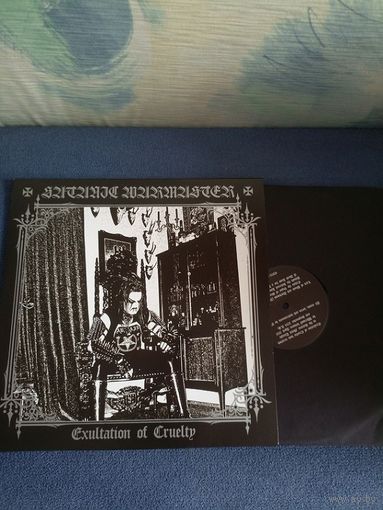 Виниловая пластинка Satanic Warmaster - Exultation of Cruelty LP vinyl