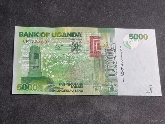 Уганда 5000 шиллингов 2019 Unc