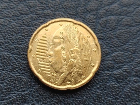 Франция, 20 евроцентов 2024