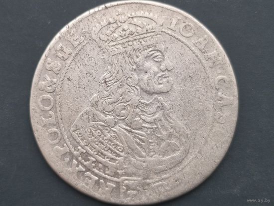 Орт 1668. Ян Казимир