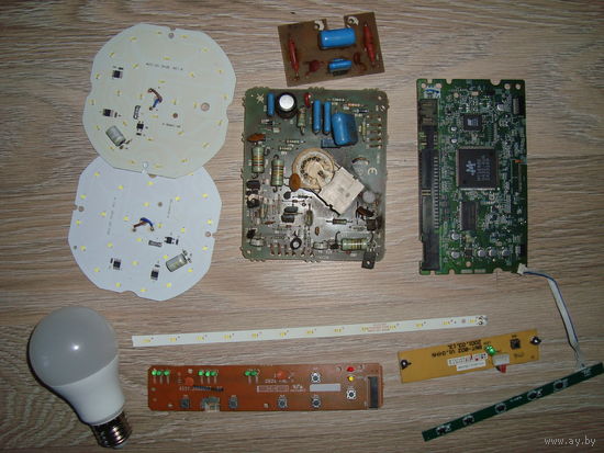 Платы с радиодеталями2