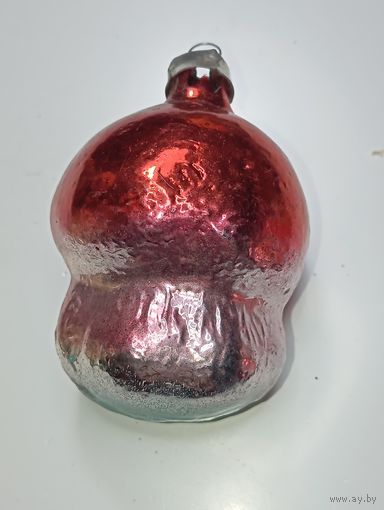 Ёлочная игрушка  - Дедок Боровичек . СССР  .