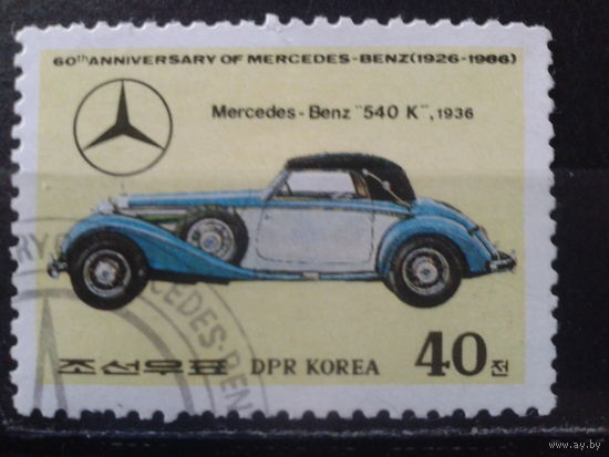 КНДР 1986 Мерседес-Бенц 1936 г.