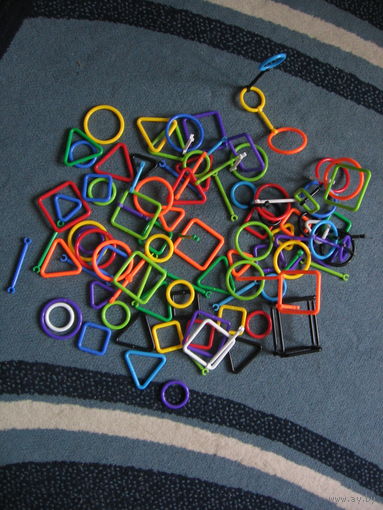 Конструктор детский 120 элементов. Как Новый